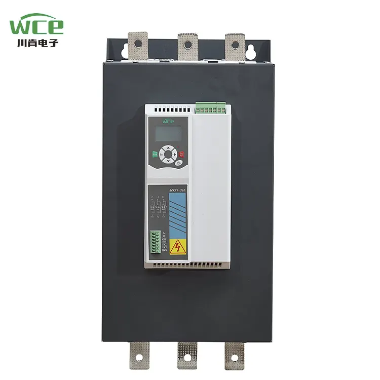 組み込み、バイパスソフトスターター90kWコンタクターは不要です